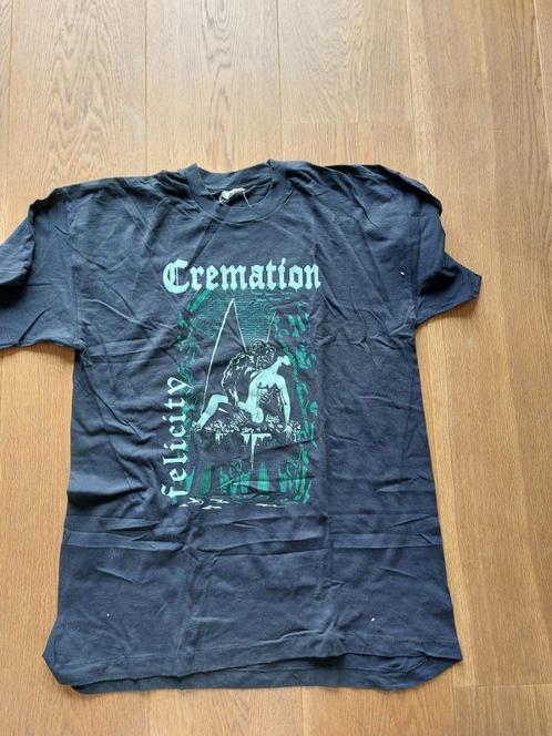 Band Shirt / Metal Shirt van Cremation, Kleding | Heren, T-shirts, Gedragen, Maat 56/58 (XL), Zwart, Ophalen of Verzenden