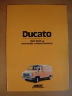 Fiat Ducato 1983 Brochure, Ophalen, Zo goed als nieuw, Overige merken, Fiat