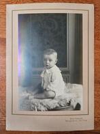 Vintage Foto Baby - Atelier Blommers Den Haag, Verzamelen, Ophalen of Verzenden, Voor 1940, Gebruikt, Kind