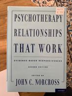 Psychotherapy relationships that work, John norcross, 2011, Ophalen of Verzenden, Zo goed als nieuw