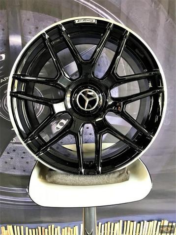 19 inch 5x112 Mercedes A / CLA AMG Look Velgen (Glans Zwart) beschikbaar voor biedingen