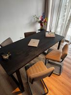 Eettafel stoelen barstoel bartafel, Huis en Inrichting, Ophalen, 100 tot 150 cm, Zo goed als nieuw, 150 tot 200 cm