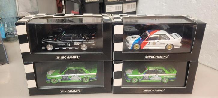Minichamps BMW M3 E30 DTM Sample modellen, Hobby en Vrije tijd, Modelauto's | 1:43, Zo goed als nieuw, Auto, MiniChamps, Ophalen of Verzenden