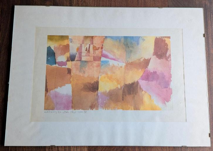 Poster van Kairuan, vor dem Thor van Paul Klee (1914)., Antiek en Kunst, Kunst | Litho's en Zeefdrukken, Ophalen