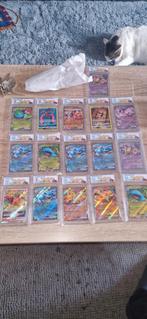 Graded slabs charizard blastoise venusaur mew  moltres, Ophalen of Verzenden, Zo goed als nieuw