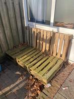 Pallet bank, Tuin en Terras, Tuinbanken, Ophalen, Gebruikt, Hout