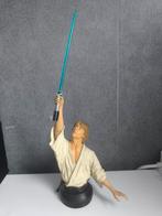 Star wars Luke Skywalker Mini bust, Ophalen of Verzenden, Zo goed als nieuw, Beeldje of Buste