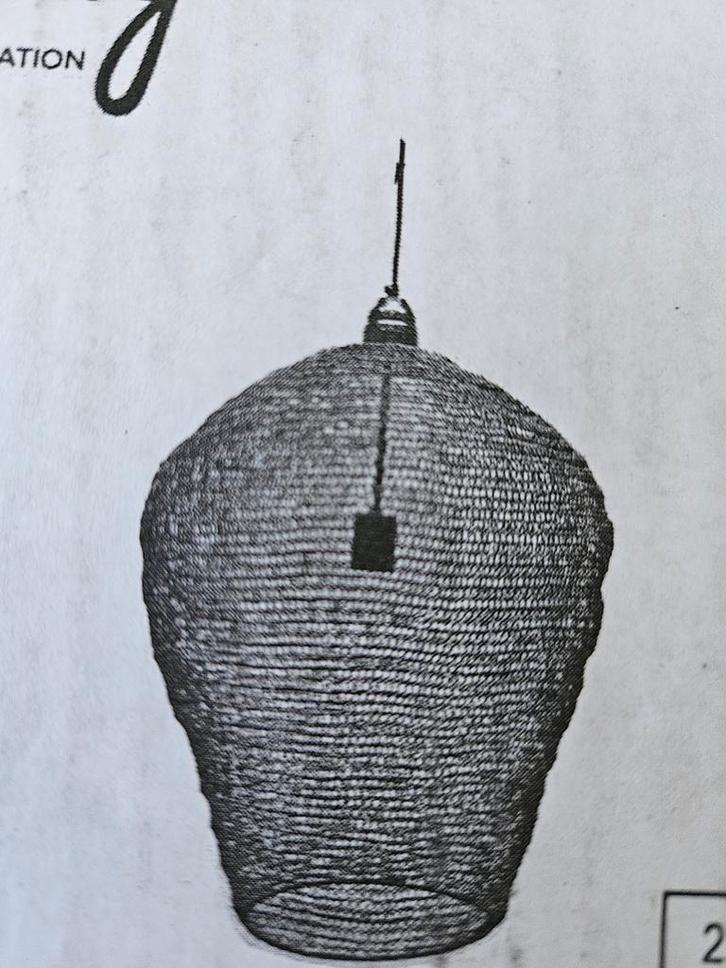 Sprookjeslamp Light & Living - nieuw in doos, Huis en Inrichting, Lampen | Hanglampen, Nieuw, 50 tot 75 cm, Metaal, Ophalen of Verzenden