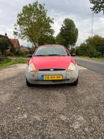 Ford Ka 1.3 I 44KW 2005 Rood, Auto's, Voorwielaandrijving, 1299 cc, 4 cilinders, 4 stoelen