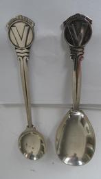 Vredestein banden Doetinchem suikerschep en theelepel, Verzamelen, Merken en Reclamevoorwerpen, Verzenden, Gebruikt, Gebruiksvoorwerp