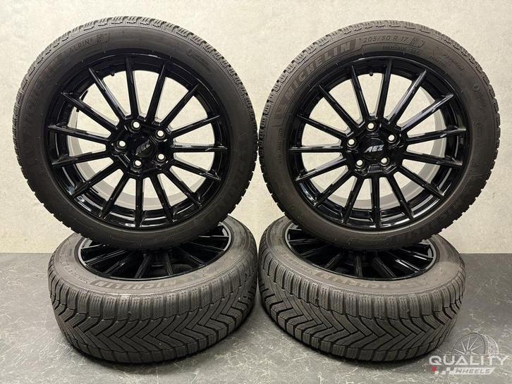 17” Audi A3, Golf 5/6/7/8, Seat, Skoda Velgen + Winterbanden, Auto-onderdelen, Banden en Velgen, Banden en Velgen, Winterbanden