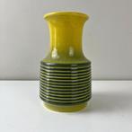 Vintage vaasje Jasba Keramik in geel / groen glazuur., Gebruikt, Jasba Keramik, Geel, Ophalen of Verzenden