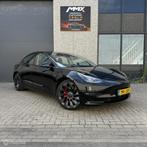 Tesla Model 3 Performance + MMX Pack, Auto's, Tesla, Automaat, Gebruikt, Zwart, Zwart