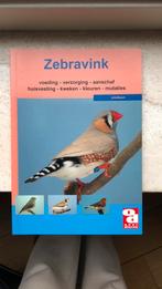 Zebravink boek, Over dieren, Boeken, Ophalen of Verzenden, Zo goed als nieuw, Vogels