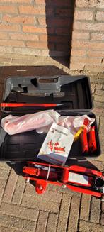 Autokrik handmatig, Ophalen of Verzenden, Zo goed als nieuw, Hydraulisch, Garagekrik