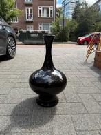 Zwart vaas, Huis en Inrichting, Ophalen of Verzenden, Zwart, Minder dan 50 cm