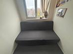 Grijze Slaapbank / Futon, Huis en Inrichting, Ophalen, Tweepersoons, 190 cm of minder, 140 cm