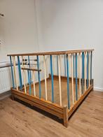 Vintage Kibofa houten box jaren 70 retro kinderbox, Kinderen en Baby's, Boxen, Ophalen, Gebruikt, ., Vierkant