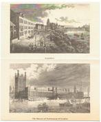 pentekening   Frankfurt; Londen; Brussel; Wenen  K3, Verzamelen, Ophalen of Verzenden, Voor 1940, Nieuw