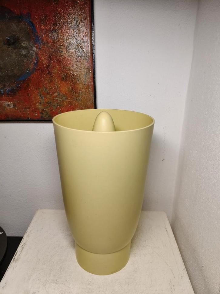 2856 Vintage Ton Haas Totem Vaas - 2 zijden, Huis en Inrichting, Woonaccessoires | Vazen, Gebruikt, Overige kleuren, Minder dan 50 cm