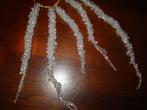 5 zware glas kralen pegels 45 cm tot 60 cm lang, Ophalen of Verzenden