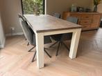Houten Eetkamertafel - 190x95cm - 4/6-8 Personen, Huis en Inrichting, Tafels | Eettafels, Ophalen, 50 tot 100 cm, Zo goed als nieuw