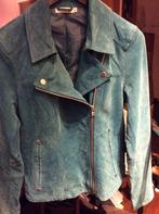 'Jas M petrol leder NIEUW, Ophalen of Verzenden, Zo goed als nieuw