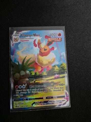 Pokemon Flareon Vmax alt art SWSH 180 beschikbaar voor biedingen