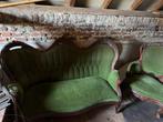 Antieke bank en stoel, Antiek en Kunst, Ophalen of Verzenden