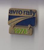 Avro Rally broche, Verzamelen, Gebruikt, Niet vindbaar, Niet vindbaar, Speldje of Pin