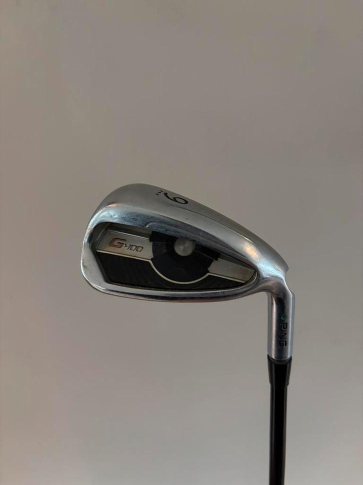 Ping G400 ijzer 9 - SR Flex - Green Dot - Nette Staat, Sport en Fitness, Golf, Zo goed als nieuw, Club, Ping, Ophalen of Verzenden