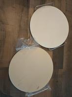 2x pizzasteen met houder van Gusto, Huis en Inrichting, Ophalen of Verzenden, Zo goed als nieuw