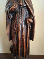 Eiken beeld Sint Antonius Abt, Ophalen of Verzenden
