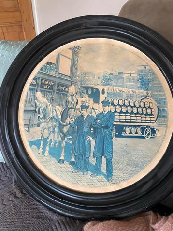 Heineken Bier Reclame Bord - Vintage Wanddecoratie beschikbaar voor biedingen