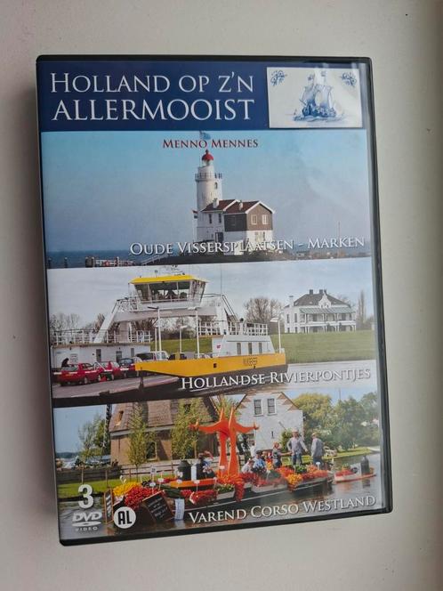 3-DVD Holland op z'n allermooist deel 2, Cd's en Dvd's, Dvd's | Documentaire en Educatief, Gebruikt, Ophalen of Verzenden