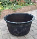 Volledig in takt zijnde grote koperen ketel., Ophalen, Rond, Zo goed als nieuw, Metaal