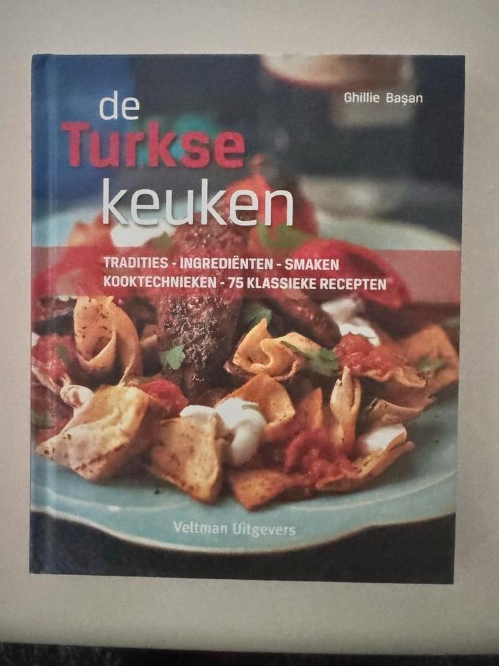 De Turkse Keuken - Ghillie Başan, Boeken, Kookboeken, Zo goed als nieuw, Voorgerechten en Soepen, Azië en Oosters, Vegetarisch