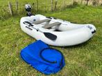 Compleet Beekman AM260 rubberbootje incl. 2 pk Honda 4T, Watersport en Boten, Rubberboten, Gebruikt, Benzine, Minder dan 70 pk