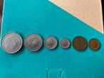 1 setje Nederlandse munten van 2,50 gulden tot en met 1 cent, Ophalen, Koningin Juliana, Setje