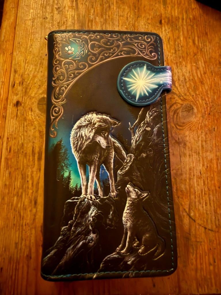 Portemonnee met magneetsluiting, Ophalen of Verzenden, Nieuw, Blauw, Overige merken