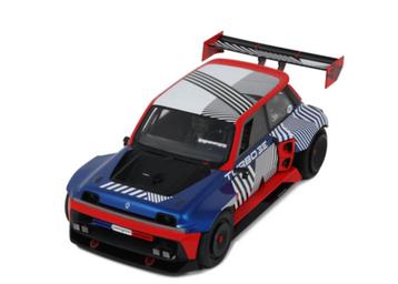 RENAULT 5 TURBO 3E E-TECH BLAUW METALLIC  2023 1/18 OT1175 beschikbaar voor biedingen
