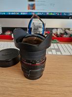 SamYang Fish-Eye lens Canon/Sony. APSC, Ophalen of Verzenden, Zo goed als nieuw, Groothoek Fisheye-lens