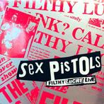 sex pistols / filthy lucre live - punk - ZELDZAAM+binnenhoes, Cd's en Dvd's, Vinyl | Rock, Verzenden, Zo goed als nieuw, 12 inch