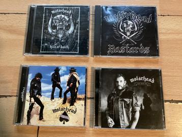 4 X MOTORHEAD CDS beschikbaar voor biedingen
