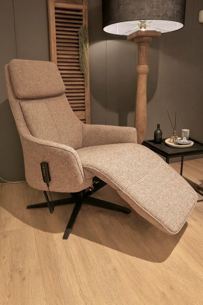 Relaxfauteuil Himolla S-lounger 7365 4 motoren + accu, Huis en Inrichting, Fauteuils, Zo goed als nieuw, 50 tot 75 cm, Minder dan 75 cm