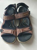 Bruin leren sandalen Ecco maat 44, Kleding | Heren, Schoenen, Sandalen, Ecco, Bruin, Ophalen of Verzenden
