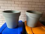 bloembak 40 cm  2x, Tuin en Terras, Bloembakken en Plantenbakken, Ophalen, Kunststof, Minder dan 60 cm, Rond