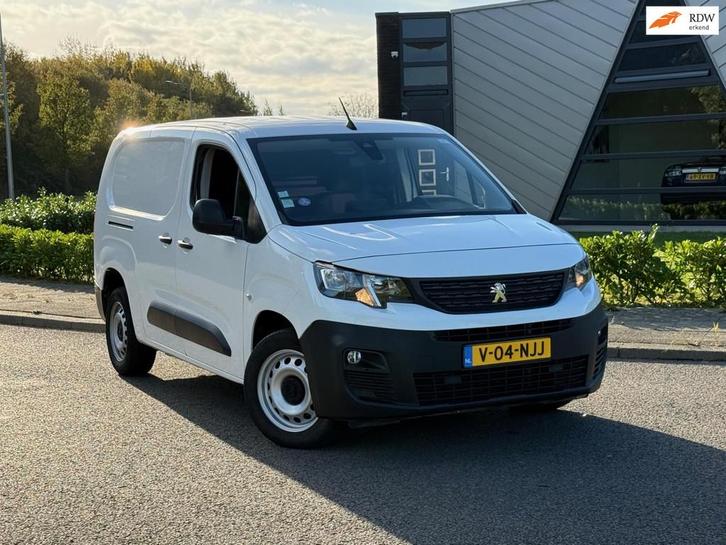 Peugeot Partner 1.2 PureTech Premium Long L2 Automaat |, Auto's, Bestelauto's, Bedrijf, Te koop, ABS, Airconditioning, Bluetooth