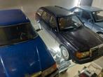 Mercedes 300TD van Norev aubergine, Ophalen of Verzenden, Zo goed als nieuw, Norev