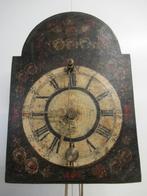 Oer 10251 ANTIEKE 18e eeuwse ijzeren Kuhschwanz pendel Uhr, Antiek en Kunst, Ophalen